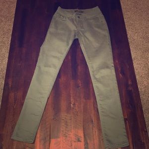 J&C (Jeans & Crown) Army Green skinny Jeans